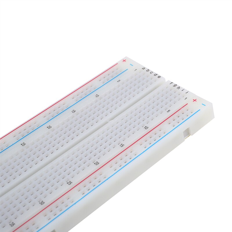 Mb -102 breadboard printkort eksperimentelt board universal board 830 huller 165 x 55 x 10mm