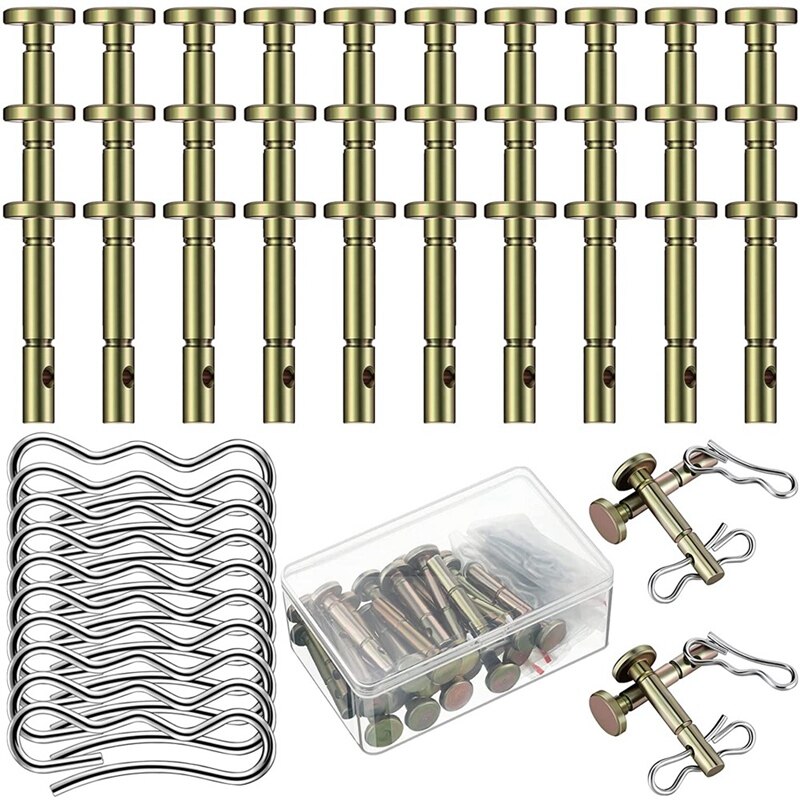 Shear Pin and Cotter Pin Kit Snow Blower Shear Pin 738-04124A and 714-04040 for Snow Blower (30)