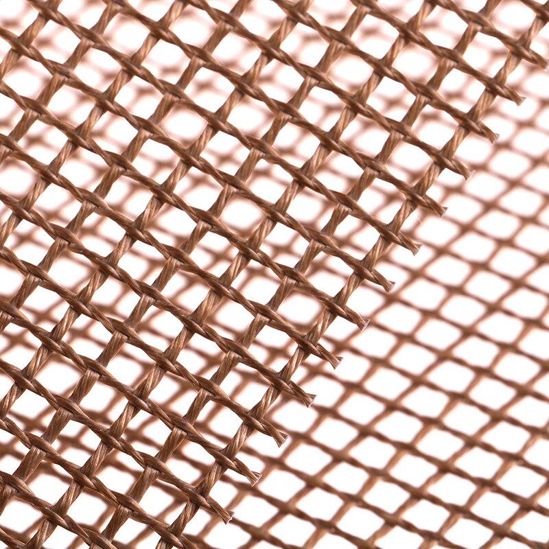 Esteras de barbacoa antiadherentes con forma de rejilla de alta seguridad para barbacoa con resistencia al calor 30x40x0,2 cm para actividades al aire libre