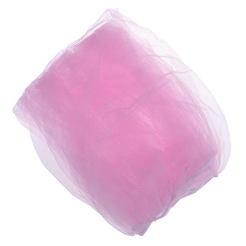 Bébé poussette poussette moustique insecte bouclier filet maille poussette accessoires panier moustiquaire sécurité nourrissons Protection: Rose