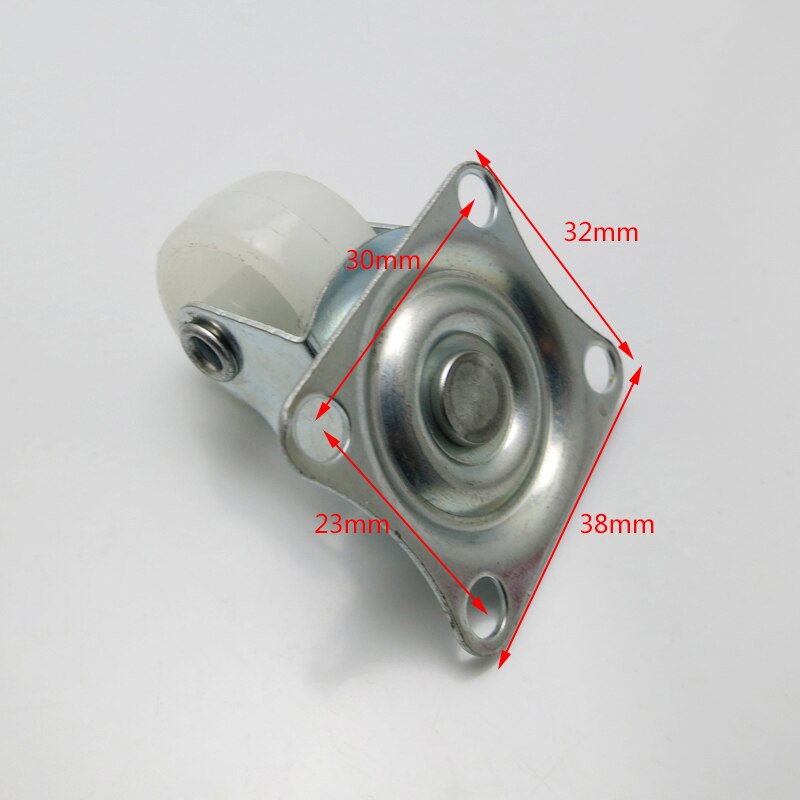 1 inch plastic universal wheel universal wheel caster furniture accessories DIY robot wheel mini steering wheel