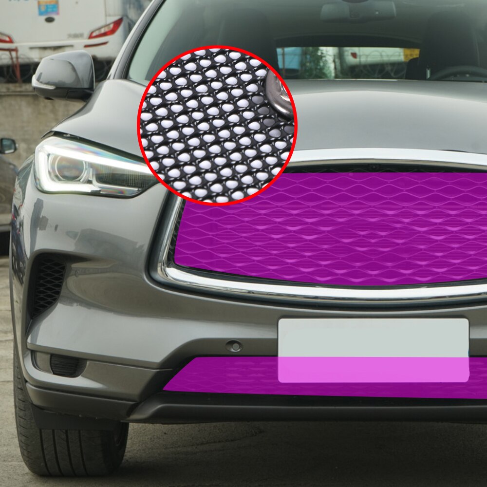 For Infiniti QX50 Car Accessory Front Grille Insert Net Anti-insect Dust Garbage Proof Inner Cover Net Stainless Mesh