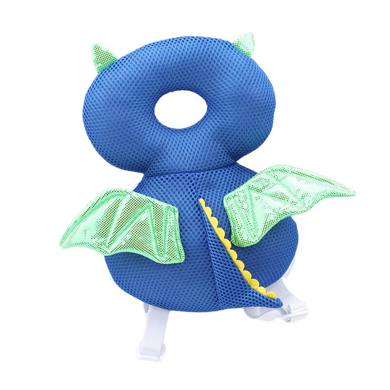 Almohada para caminar para bebé, cojín anticaída para niños, almohada para reposacabezas, bonito cuello para bebé, alas resistentes, cojín, mochila para cama