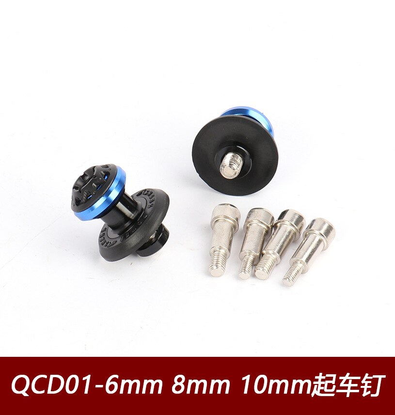 Motorsykkel cnc etter bilskrue 6mm 8mm 10mm støtteskrue aluminiumslegeringsskrue til motorsykkelparkeringsheis