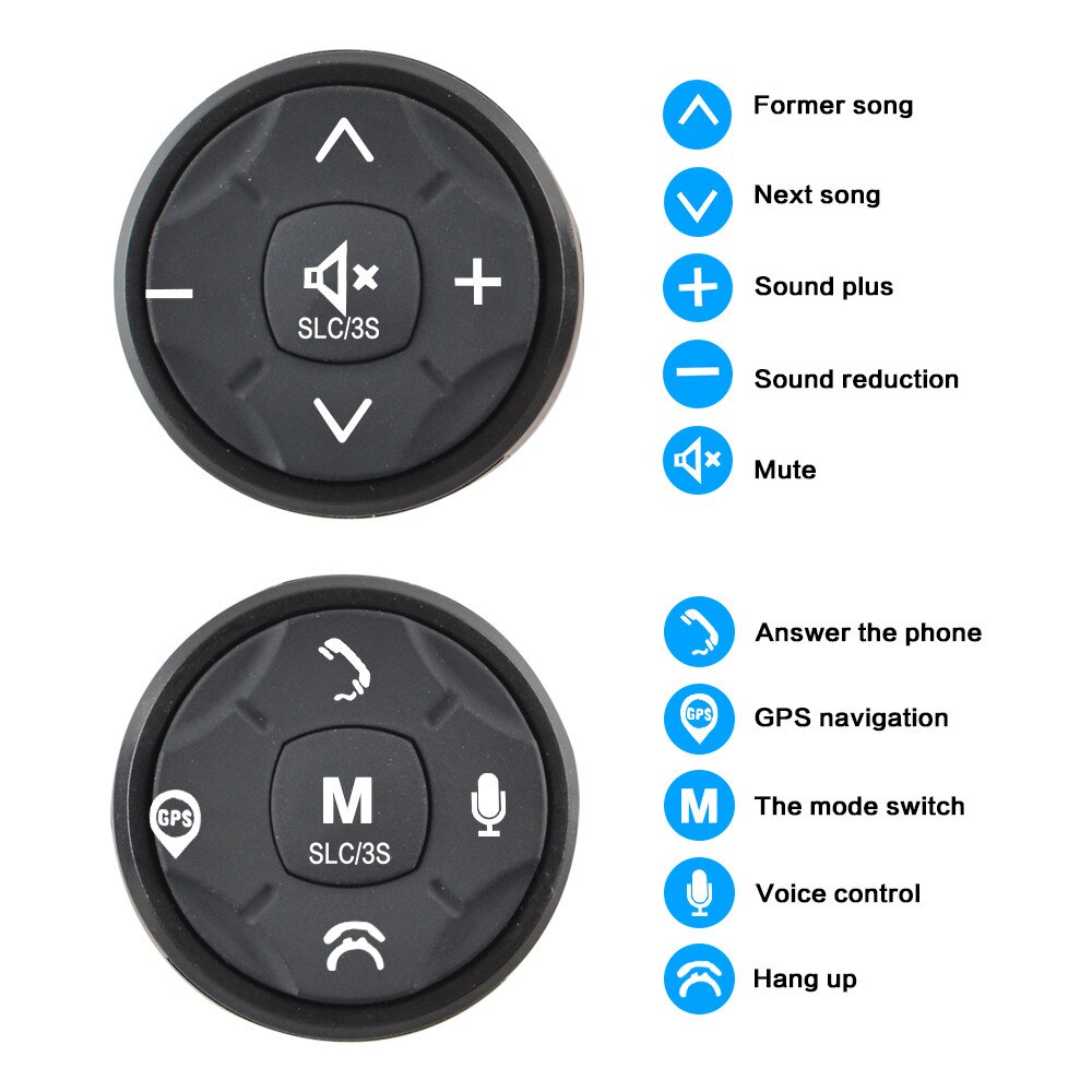 Hoxiao Auto Stuurwiel Afstandsbediening Auto Radio... – Grandado