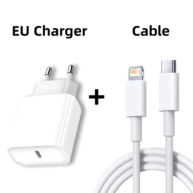 Cargador rápido PD 20W para iPhone 14 13 12 11 Pro 7 8 Plus Max Mini XR tipo C Cable de carga rápida Cable de fecha accesorios de teléfono 888: BR