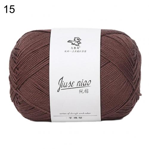 SALES！！ 50g Knitting Woolen Yarn Baby Clothes Scarf Hat Gloves Sweater Woven Material: 15