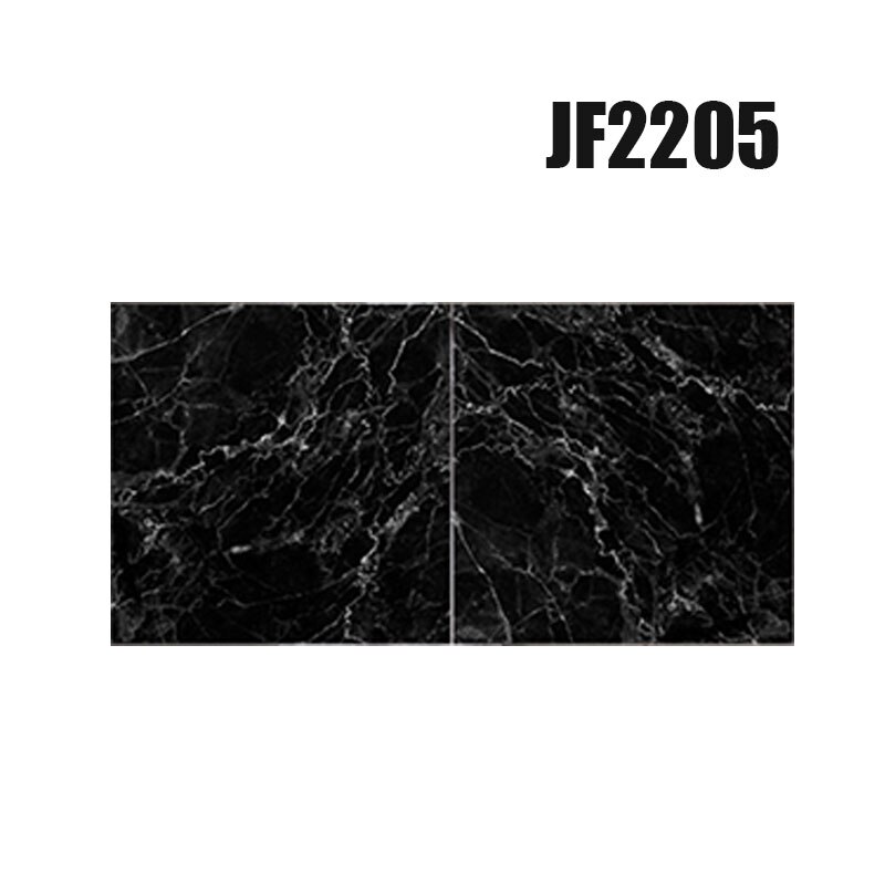 2Pcs Marble Grain Tile Stickers Waterproof Self-Adhesive PVC Wall Floor Stickers Wallpapers for Home Decor 30x30cm QJS S: jf2205