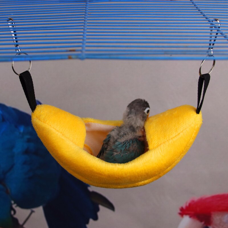 Mały dom dla zwierząt w kształcie łódki papuga ptak szczur hamak huśtawka wiszące łóżka dom gniazdo dla chomika materiały dla ptasie gniazdo akcesoria