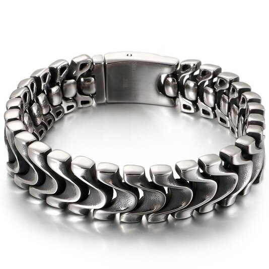 Hiphop Schedel Armband Voor Mannen Rvs Cool Chain Heren Armbanden Accessoires Gothic Biker Sieraden Mannelijke: Style 3