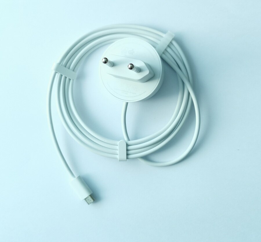 5v/1.8a mikro-usb vægoplader strømadapter  g1009 or w17-009 n 1a til google home mini smart bluetooth højttaler