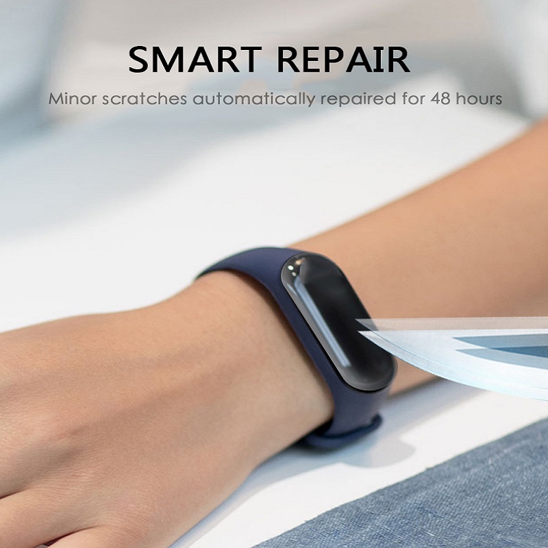 1/2/3/4/5 Pcs Screen-Protector-Film Smart Wristband for Xiaomi 4-Bracelet Protective Films for Mi Band 4 Smart Strap Accessories