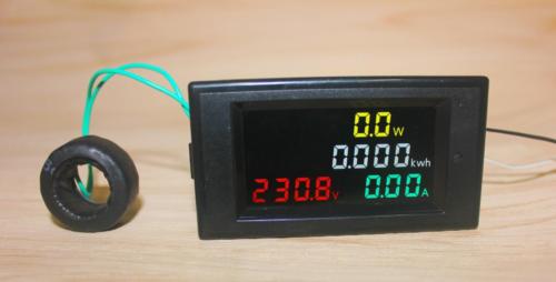 AC 80-300v LCD 100A Volt Watt Power Meter Ammeter Voltmeter Electric KWH meter
