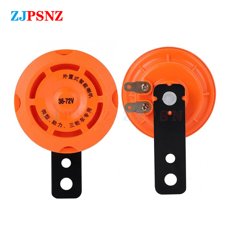 12V 36V 48V 60V 72V Klakson Rowerowy Dzwonek Elektroniczny Klakson Energooszczędny Skuter Rowerowy Skuter Motocyklowy Klakson alarm Wodoodporny