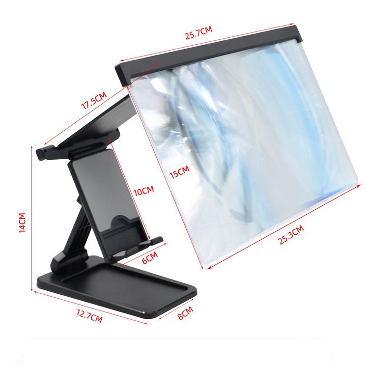 Mobiele Telefoon Versterker L20 Voorkomen Blue-Ray 3D Vergrootglas Beugel Houder Smartphone Screen Stand Ogen Bescherming Houder