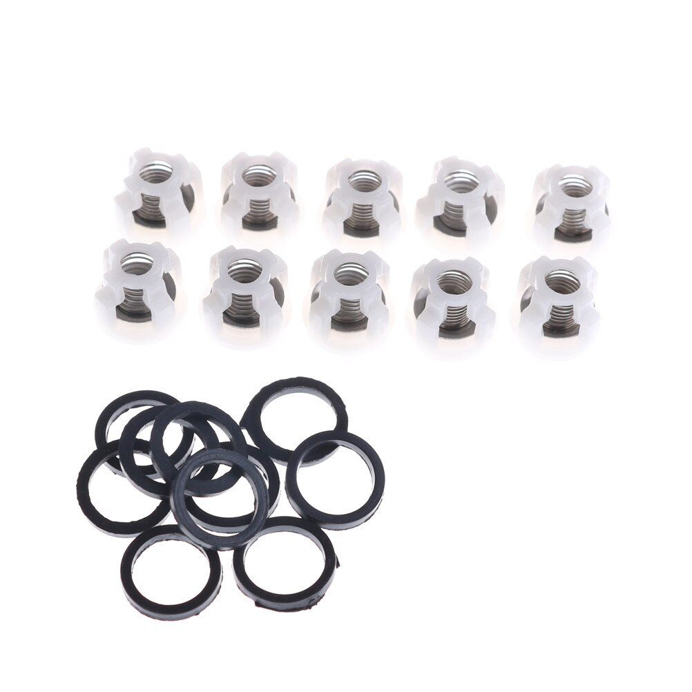 10Pcs Plastic Check Valve Repair Kit For Power Pressure Washer Water Pump