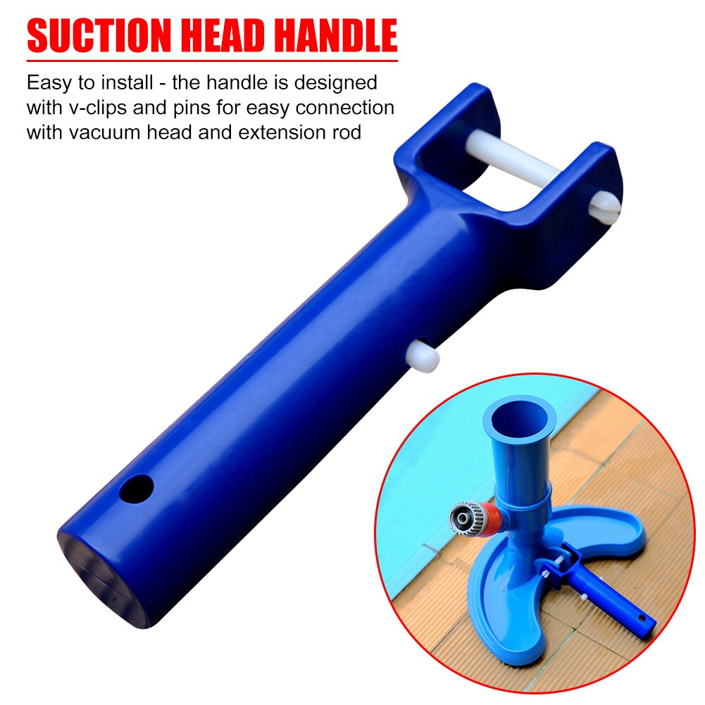 Swimming Pool Vacuum Head Handle Replacement Sewage V-Clip Pin Suction Cleaning Swimming Portable Outdoor Elements