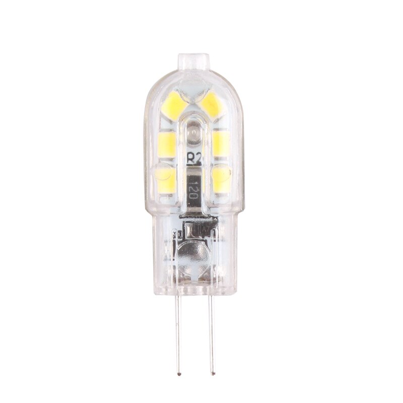2pc g4 12v 2835 smd pære silikon krystall lampe 220v 3w dimbare cob led lys canbus super lyssterk myk energispare