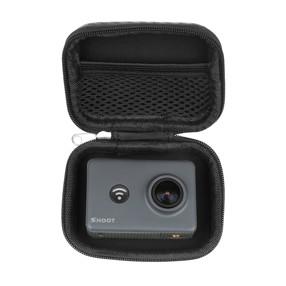 Sparare Impermeabile Portatile Mini Scatola Del Sacchetto di Eva per Il Caso di Xiaomi Yi 4K Gopro Hero 8 7 5 Nero Eken dji Osmo Go Pro 7 Accessori Della Fotocamera