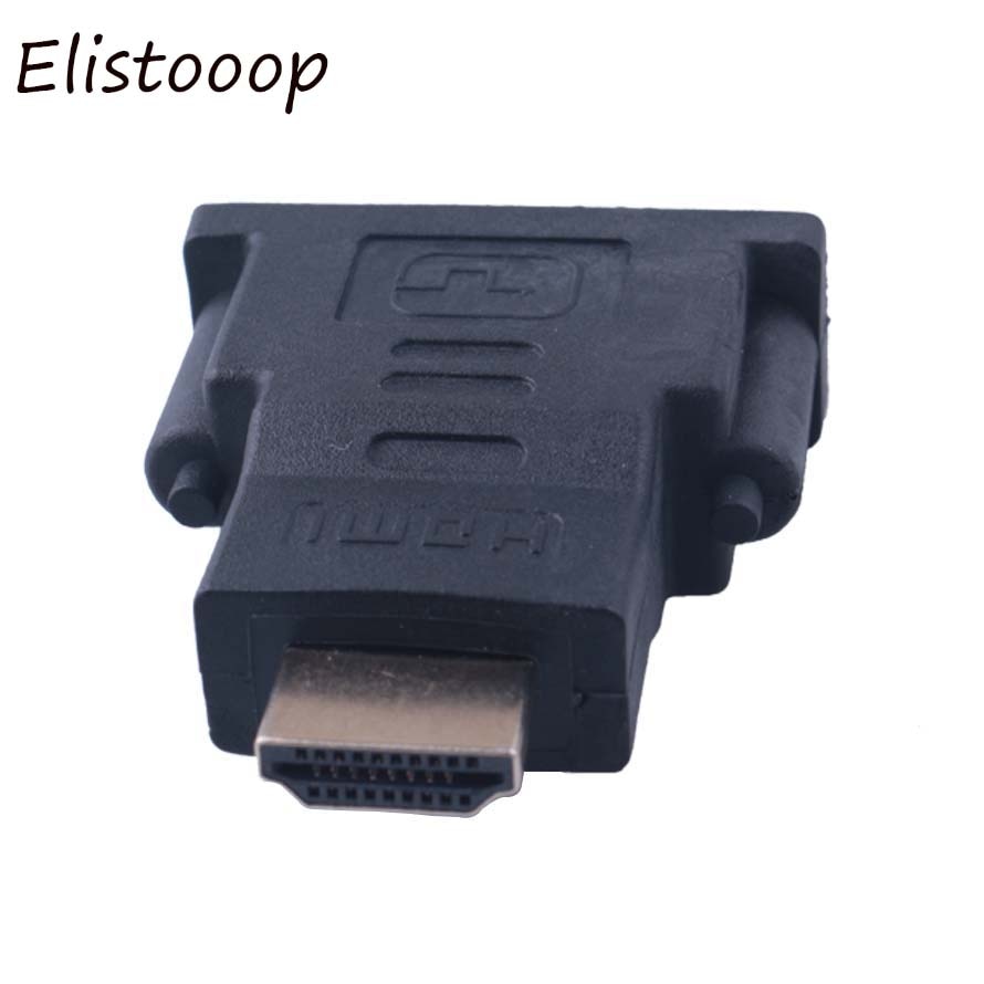 Hdmi til dvi han til hun 24+5/24+1 dvi grafikkort konverter adapter guldbelagt 1080p til for hdtv lcd dvi kabel
