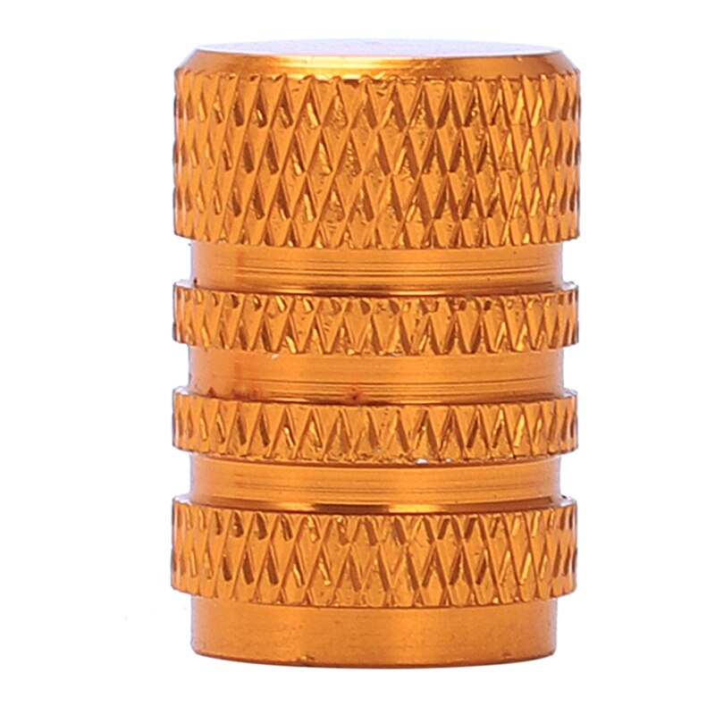 2 x Tire Valve Cover -Gold