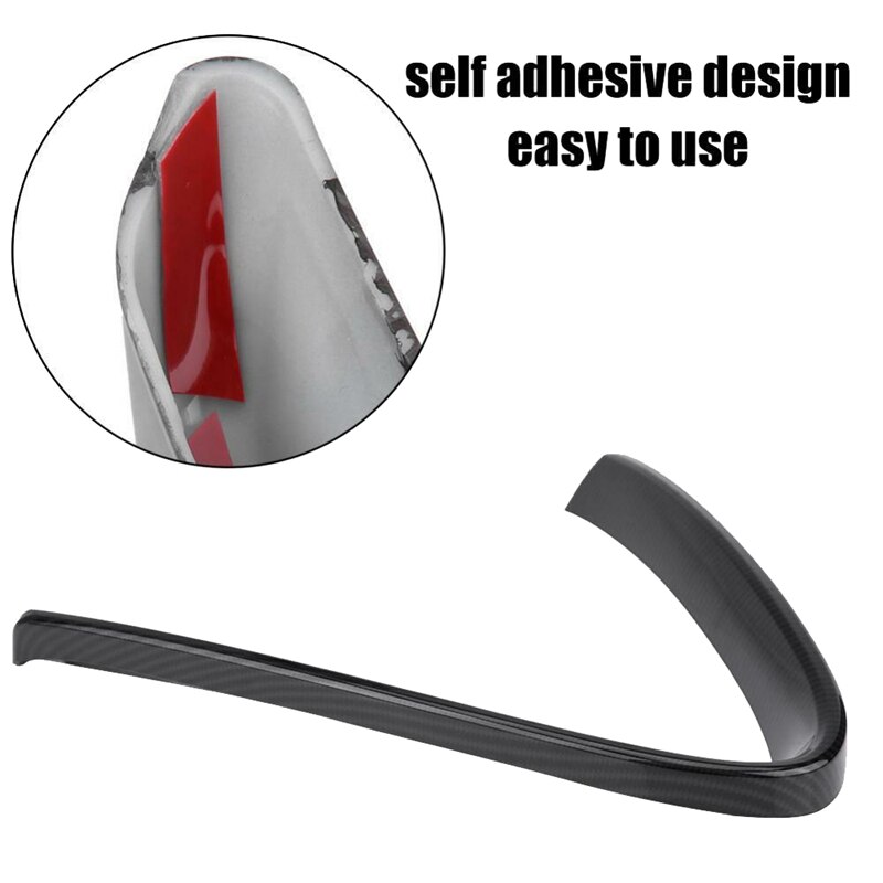 Carbon Fiber V Shape Front Grille Frame Cover Trim for Alfa Romeo ...