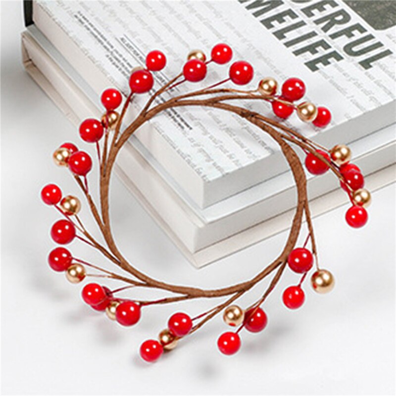Berry Candle Rings for Taper Candle Holder Red Sma... – Vicedeal