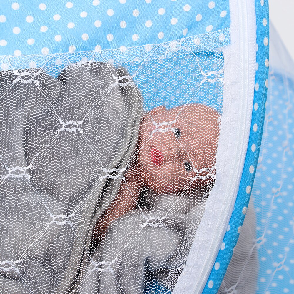 2020 novo portátil dobrável bebê berço rede cama dot zíper mosquiteiro tenda para crianças berço dormir jogar tenda