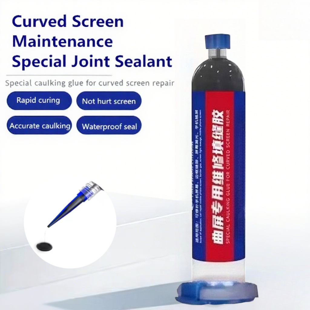 Colle de Réparation pour Téléphone - 10/30ML - Entretien Écran Courbé - Mastic Étanche - Application Plastique