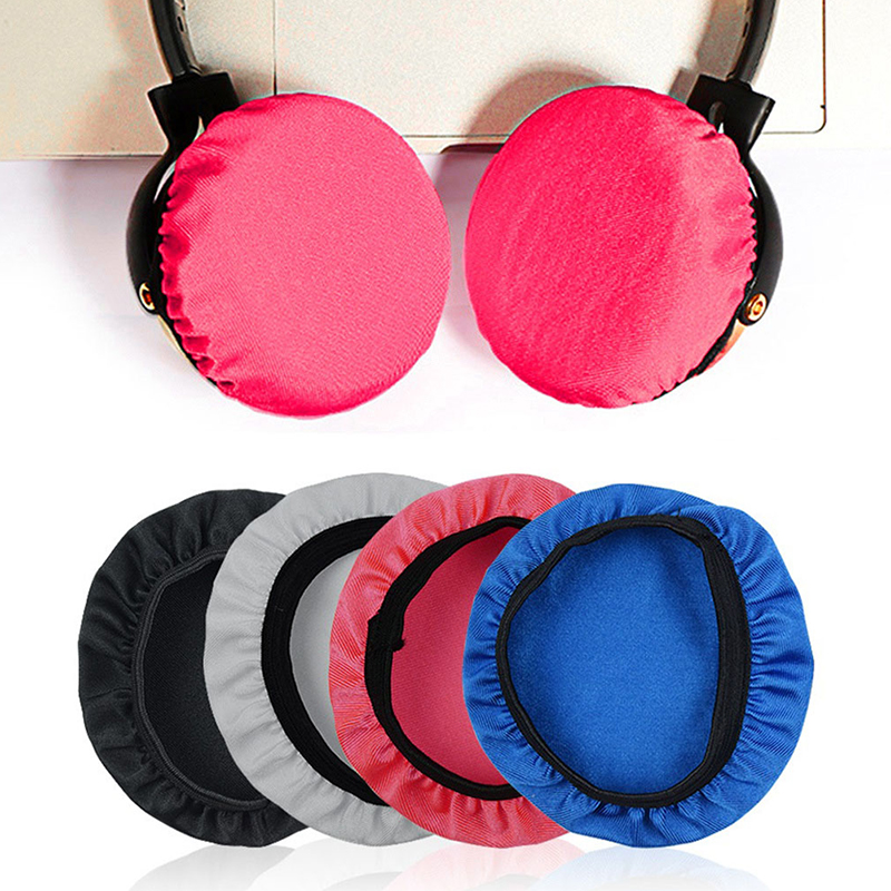 1 Paar Hoofdtelefoonhoes Elastische Wasbare Oorschelp Beschermer Hoofdtelefoon Stofdichte Hoes Voor On-Ear Hoofdtelefoon