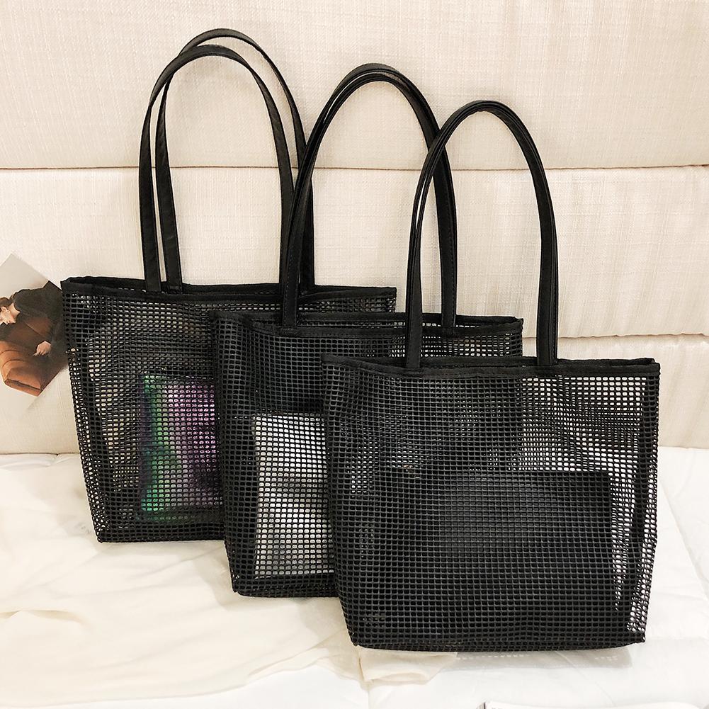 Pvc Handtassen Voor Vrouwen Mode Tote Strand Tassen Herbruikbare Boodschappentassen Casual Winkelwagen Grote Capaciteit Tassen