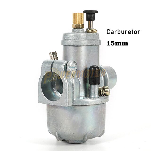 Motorcykel 12mm 15mm 17mm 19mm 21mm phbg puch carburador sort racerkarburator carb 2- takt til yamaha ktm puch zuma atv bws: Puk 15mm