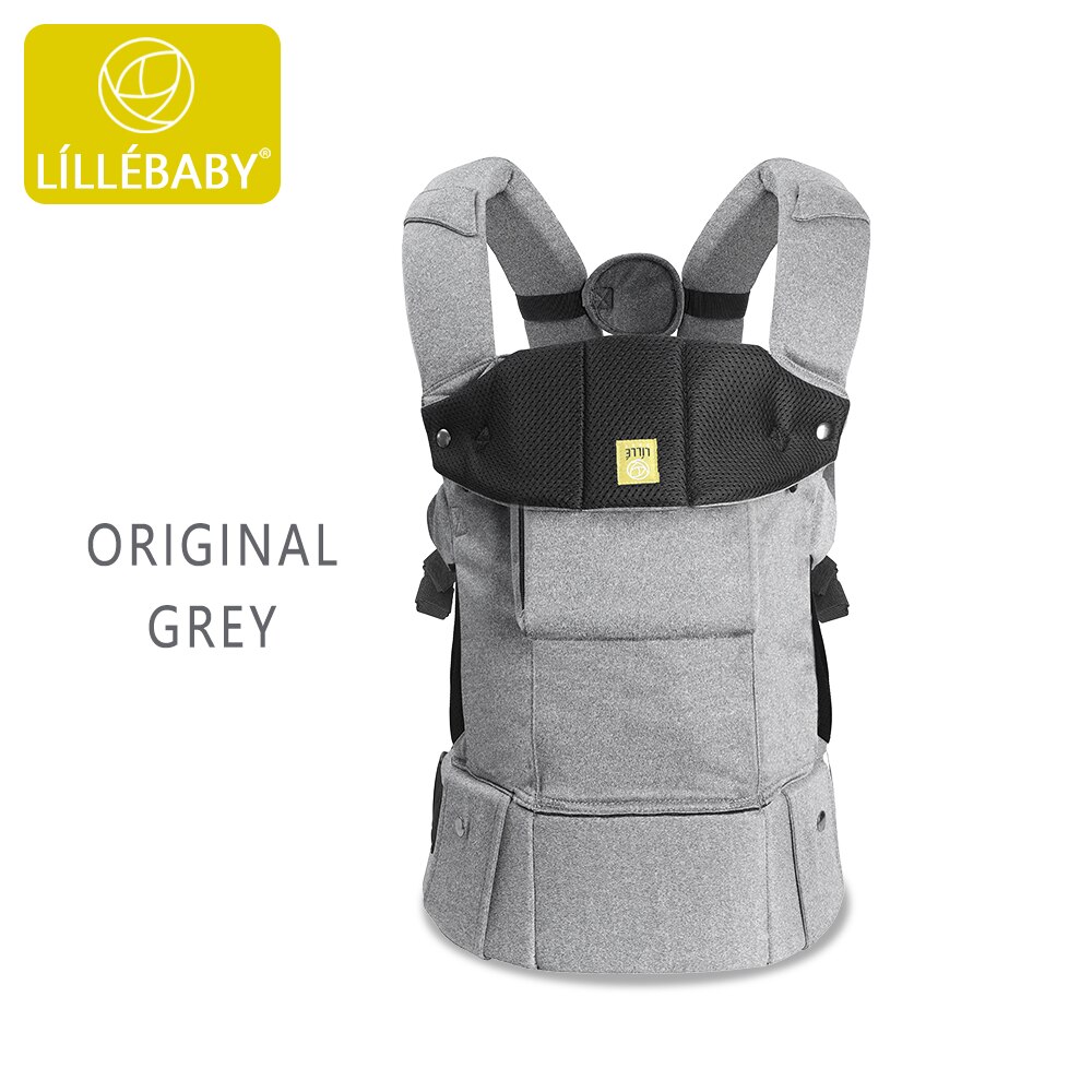 Lillebaby Ergonomische Originele Baby Carrier Baby Baby Sling Bebes Voorkant Kangoeroe Voor 0-36 Maanden: GREY