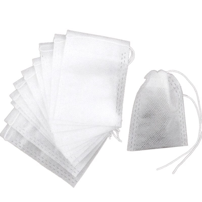 Sachets XD-600 filtre de thé de paquet , sachet de thé jetable avec le cordon, pour le thé en vrac ou le café de tisane (blanc, 2.75X3.54 po): Default Title