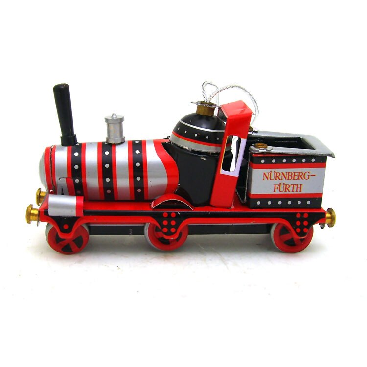 Antique Style Childhood Memory Toys Tin toys Metal Train Models Christmas Pendent Decoration MF411