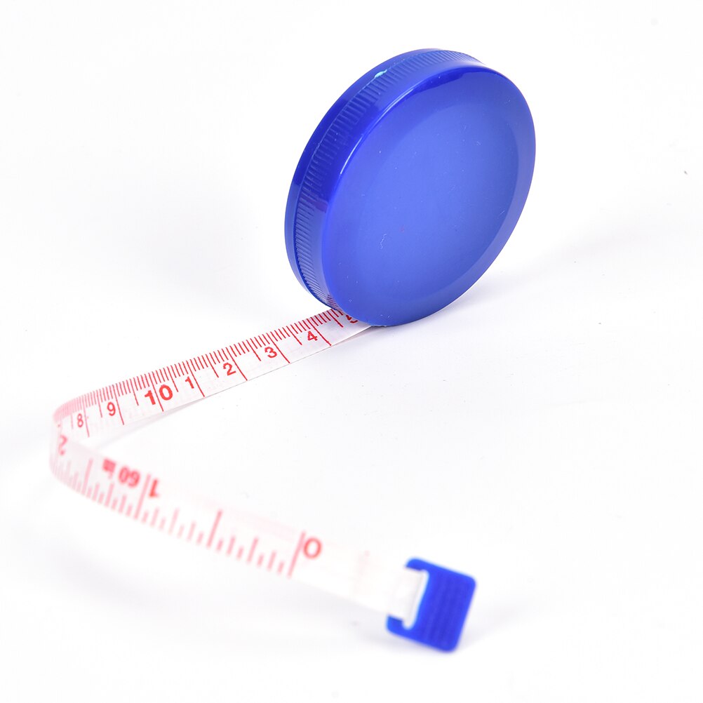 2Pc soft Mini Measuring Tape Measure Retractable Metric Belt Portable Ruler Centimeter Inch Children Height Ruler 1.5m 60 inch