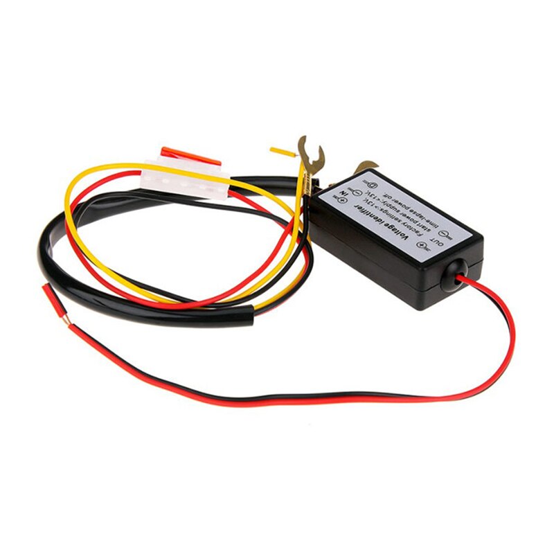 DRL Controller Auto Car LED Daytime Running Light Automatic ON/OFF Harness Controller Module DRL Relay 12-18V Fog Light Control