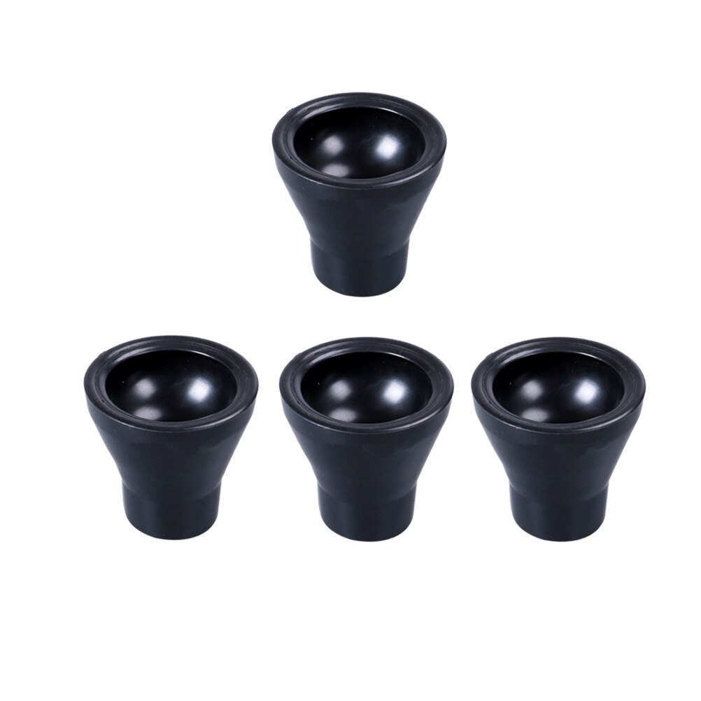 Durable Golf Rubber Ball Pick-Up Cup Tool for Golf Putter Grip (Black)