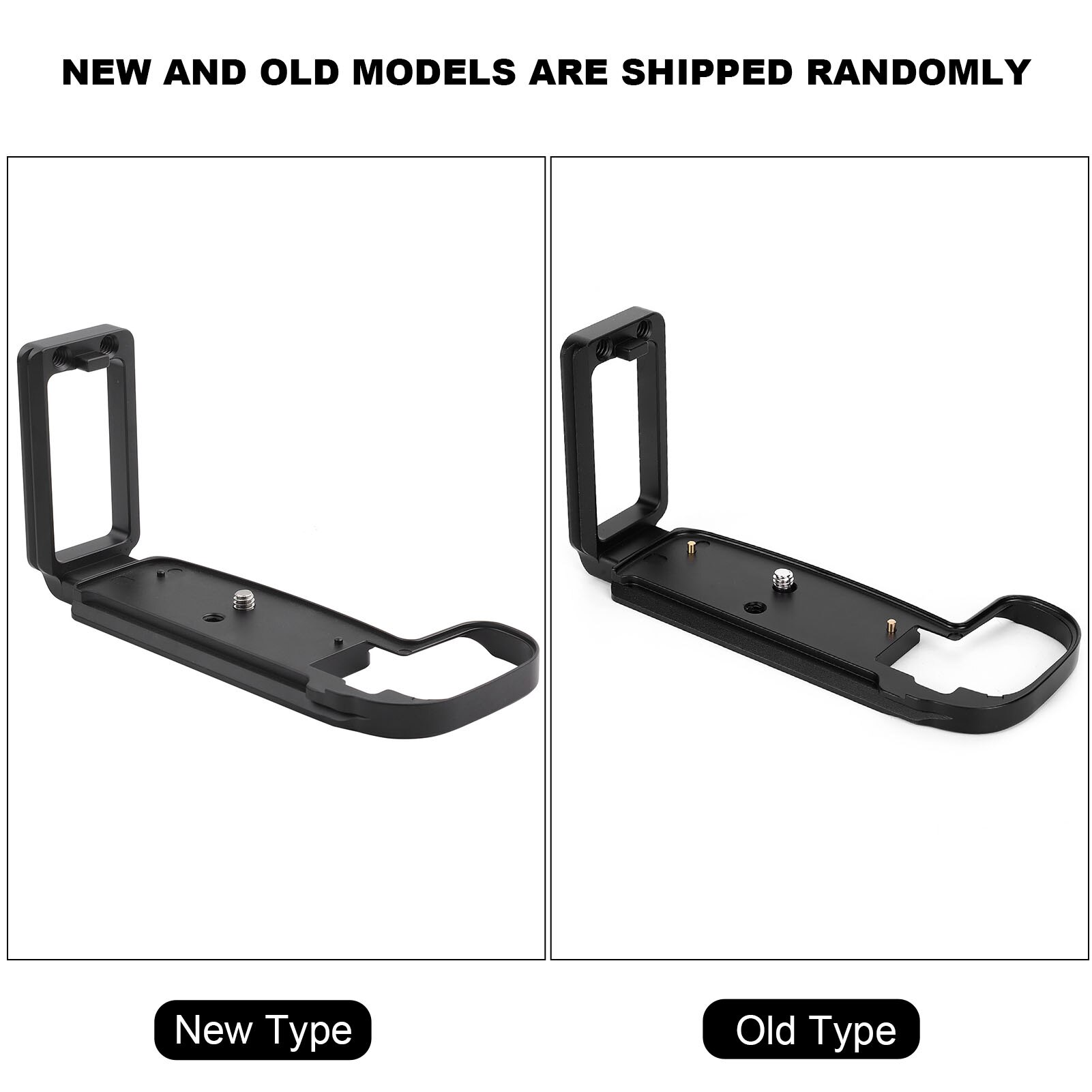 Kamera quick release l-formet metal quick release pladebeslag håndgreb til canon eos-r spejlløst kamera stativ monopod
