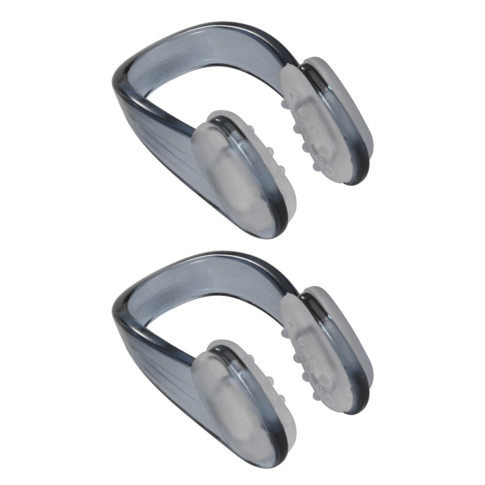 10 Pcs Volwassenen Unisex Zwemmen Neus Clip Neus Bescherming Zachte Siliconen Zwembad Accessoires Voor Duiken (Roze): Black