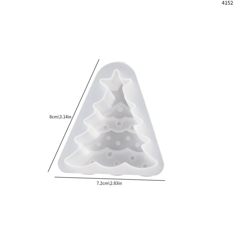 Albero di Natale Pupazzo di neve Alce Stampi per candele silicone Fai da te fatto a mano Cottura Aromaterapia Candela Stampo in resina Decorazione domestica di Natale: Grigio scuro