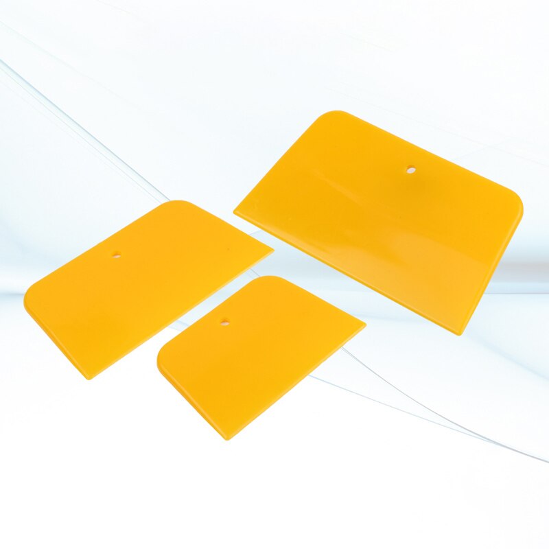 Carbins 1 set Plastic PPF Film Scraper Tools Car Wrap Tool Trapezoidal Square Scraping Tools Vinyl Wrapping Car Accessories