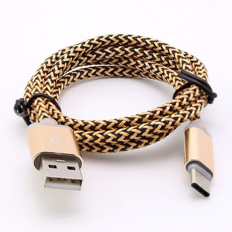 1~3m Type-C USB C Charger Cable Charging for Samsung Galaxy A20 A20E A30 A40s A50 A60 A70 A51 A71 M10 M20 M30 M40 S10 NOTE 9: Gold / 1m