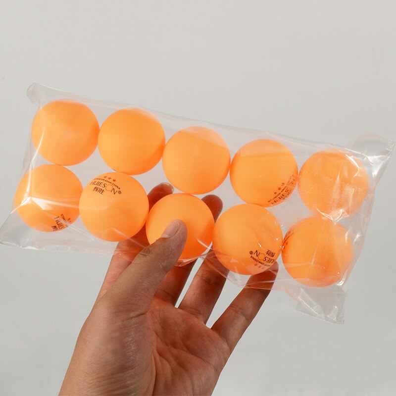 Huieson 10 stks/zak Professionele Pingpongbal 40mm Diameter 2.9g 3 Ster Pingpongballen voor Concurrentie Training lage Pirce