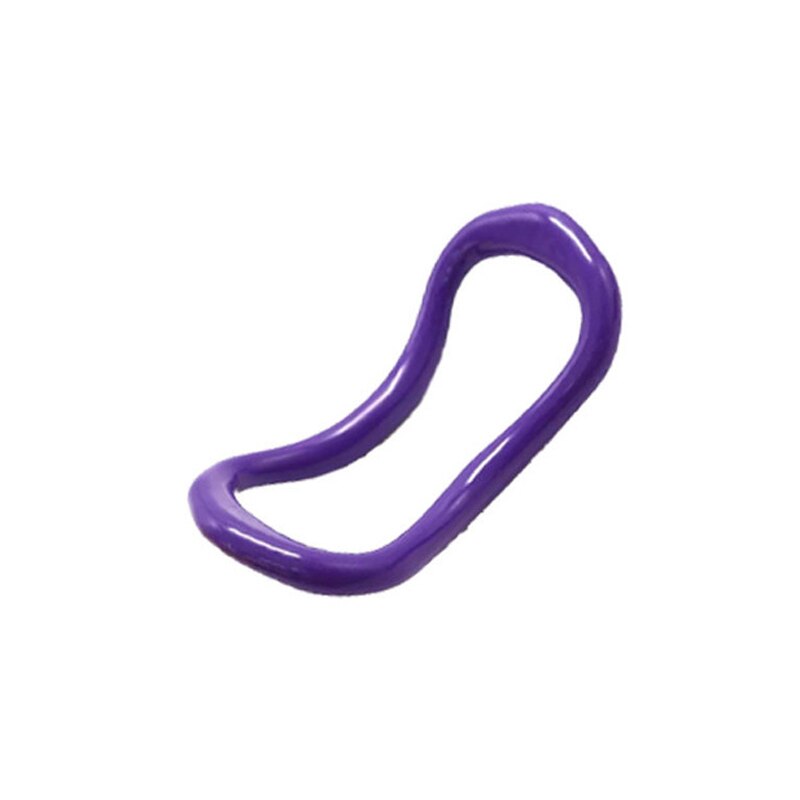 1pc anneau de Yoga Pilates cercle Yoga fitness échauffement étirement outil Fitness corps outil: VIOLET