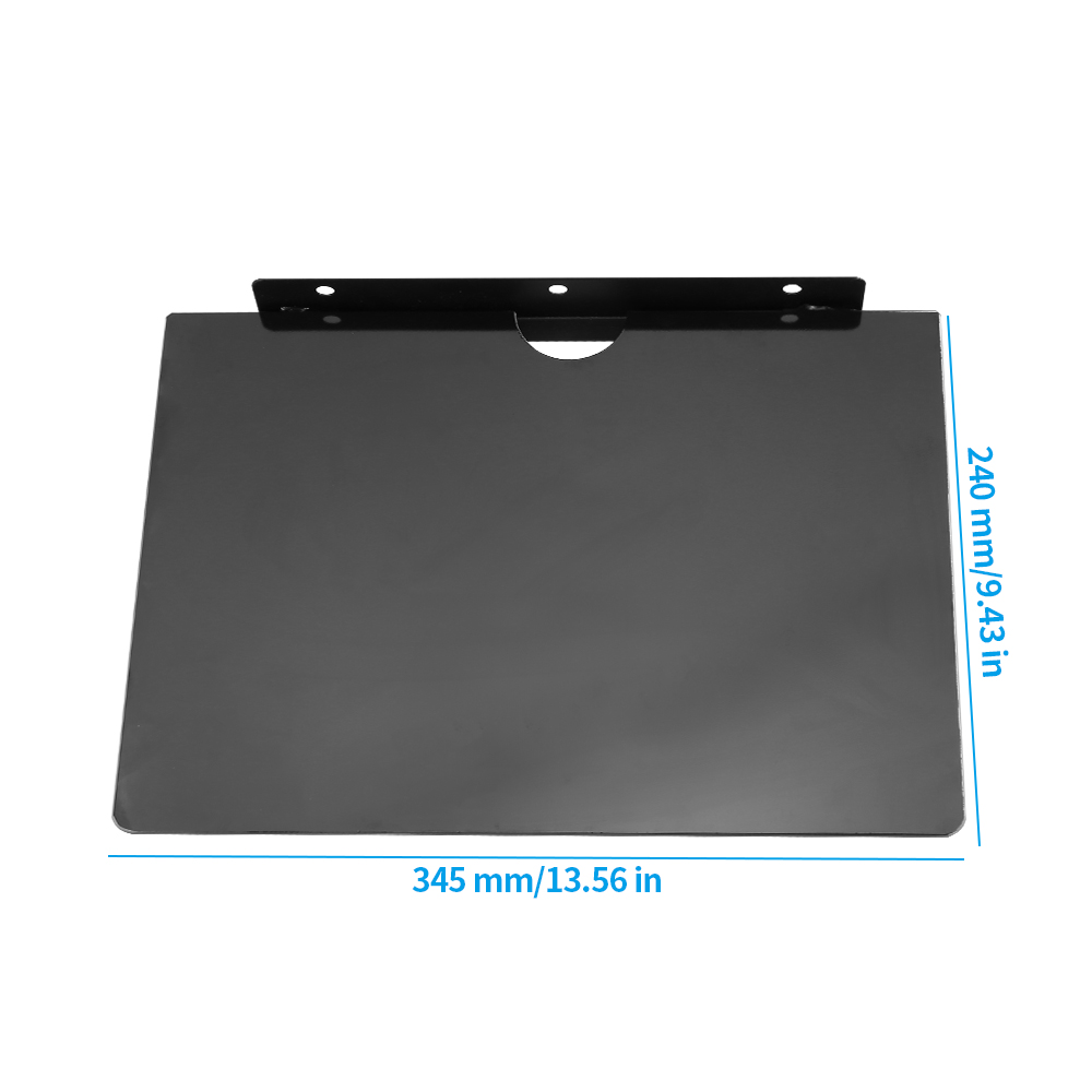 Tempered Glass Set-Top Box Wall-Mounted DVD Player Shelf Bracket Floating Set-Top Box Shelf Wall-Mounted DVD Bracket