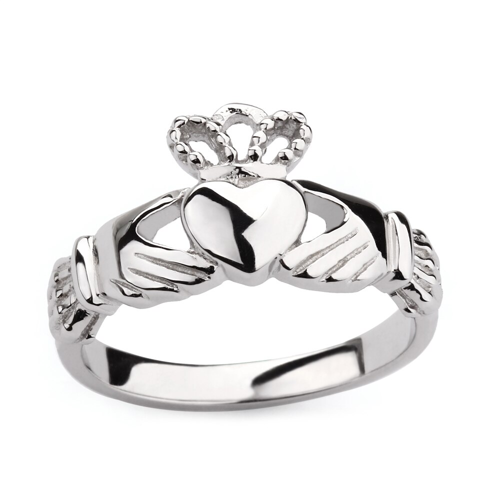 Somen Ring Women 925 Sterling Silver Ring Claddagh Wedding Band Engagement Rings Jewelry Femme Anillos De Plata 925