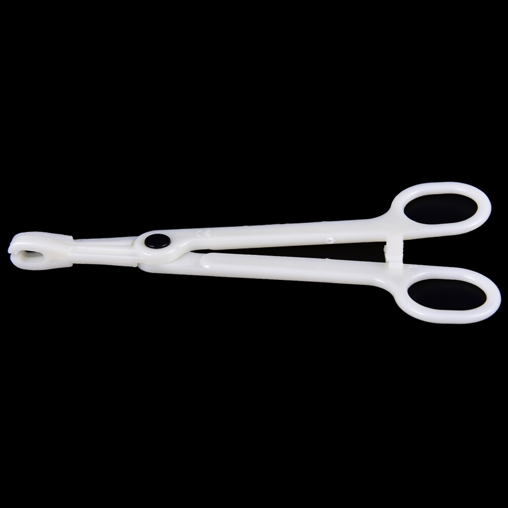 AACAR 1 Uds plástico Piercing corporal desechable alicate cuerpo oreja labio nariz ombligo lengua Piercing Forcep herramienta pinza abierta redonda