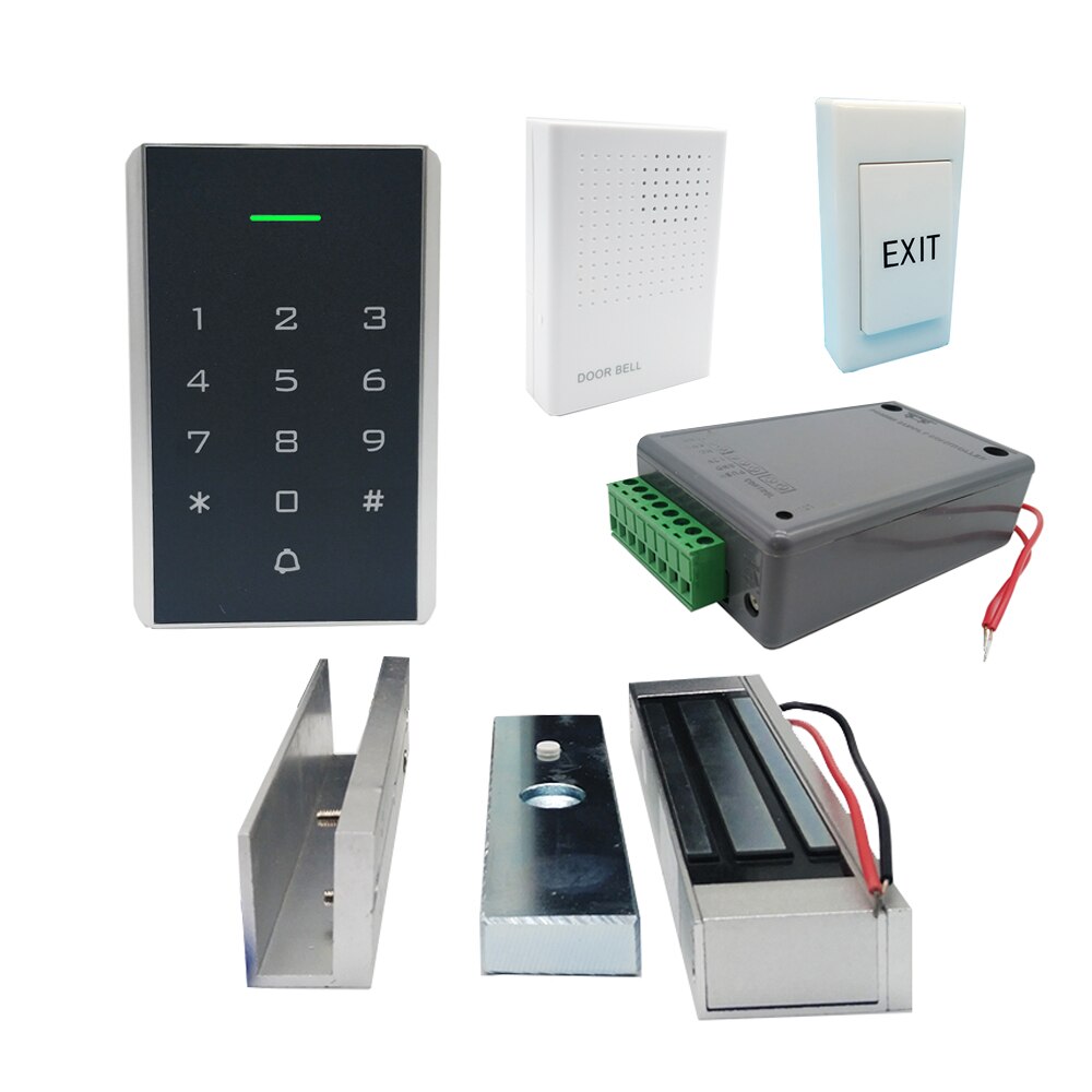 DIY Keypad 125khz RFID Door Access Control System Electric Magnetic Lock Controller: Kit04