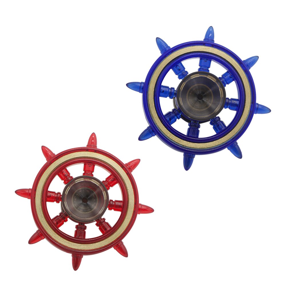 Fidget Hand Vinger Messing Velg Spinner Bureau Speelgoed Stress Reducer voor Fidgeters Angst Autisme ADHD